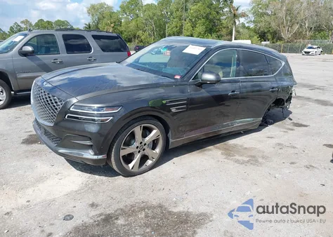 2024 Genesis Gv80 3.5T Awd from USA, damaged, VIN KMUHCESC1RU154363